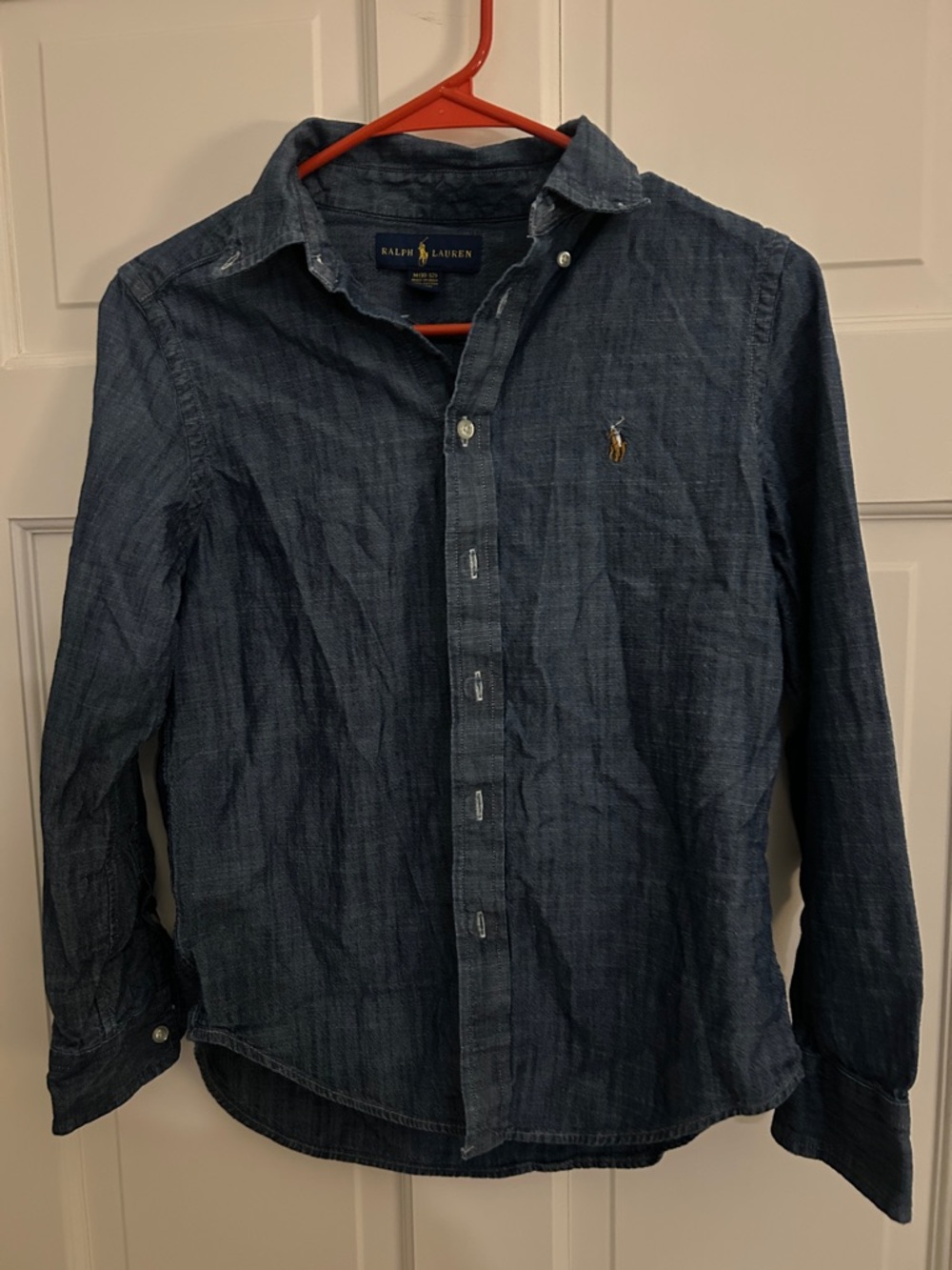 Ralph Lauren Kids Indigo Button-Down Denim Shirt
